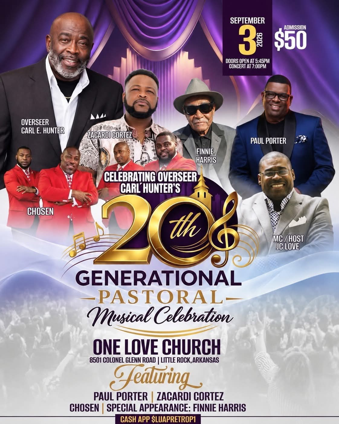 20th Generational Pastoral Musical Celebration